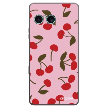 Picasee silikonski črni ovitek za Sony Xperia 10 VII - Cherry