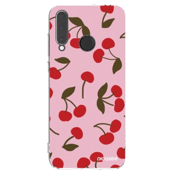 Picasee silikonski prozorni ovitek za Honor 20 Lite - Cherry
