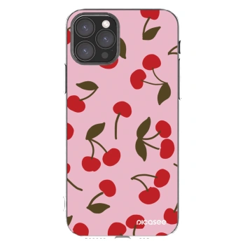 Picasee silikonski prozorni ovitek za Apple iPhone 11 Pro - Cherry