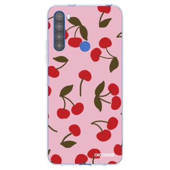 Picasee silikonski prozorni ovitek za Xiaomi Redmi Note 8T - Cherry