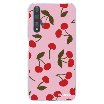 Picasee silikonski prozorni ovitek za Huawei Nova 5T - Cherry