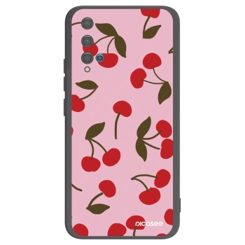 Picasee silikonski črni ovitek za Huawei Nova 5T - Cherry