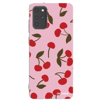 Picasee silikonski prozorni ovitek za Samsung Galaxy S20+ G985F - Cherry
