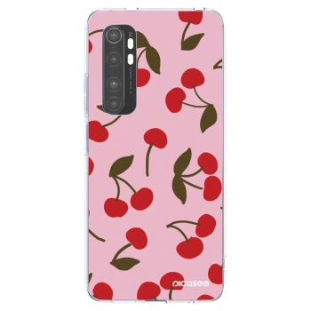 Picasee silikonski prozorni ovitek za Xiaomi Mi Note 10 Lite - Cherry