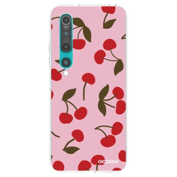 Picasee silikonski prozorni ovitek za Xiaomi Mi 10 - Cherry