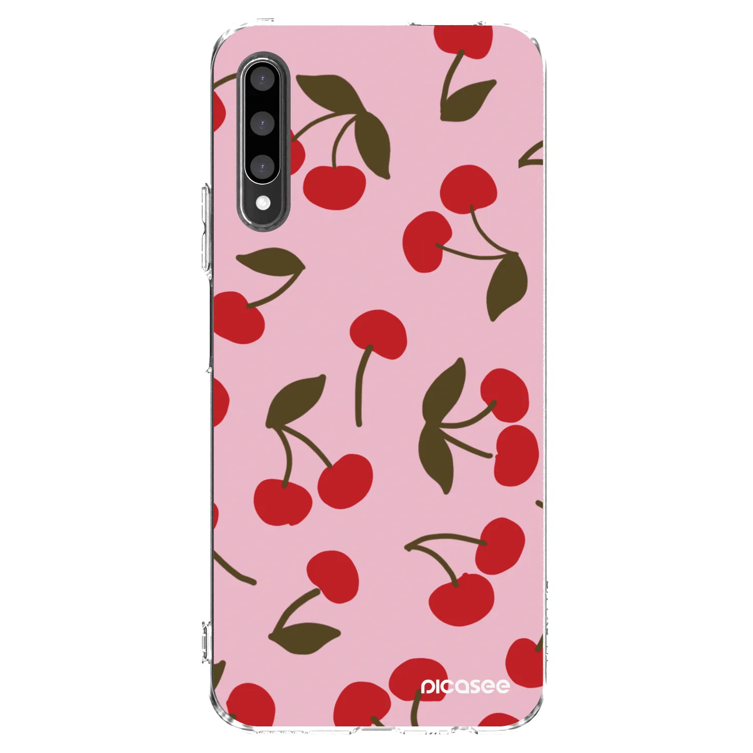 Picasee silikonski prozorni ovitek za Honor 9X Pro - Cherry