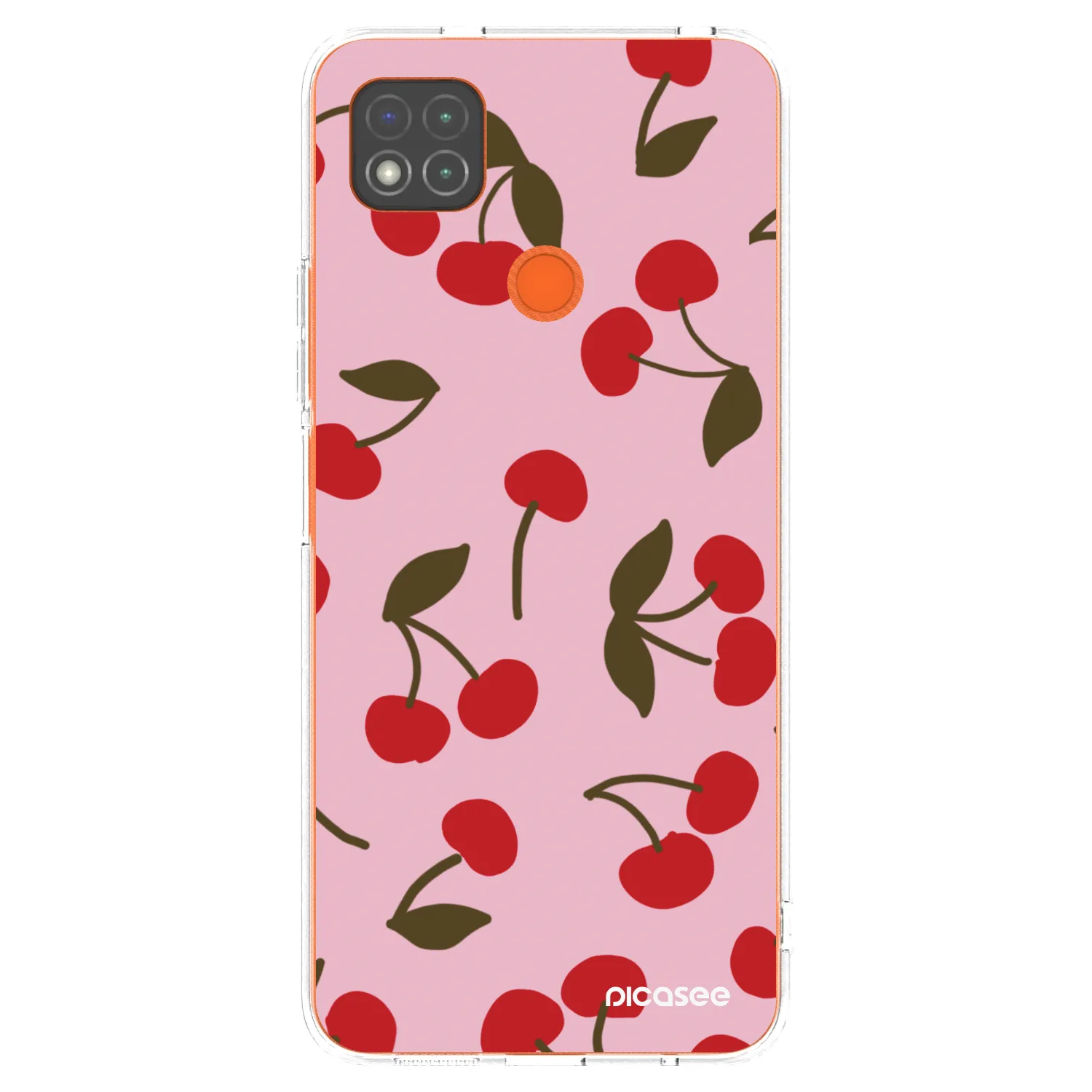Picasee silikonski prozorni ovitek za Xiaomi Redmi 9C - Cherry