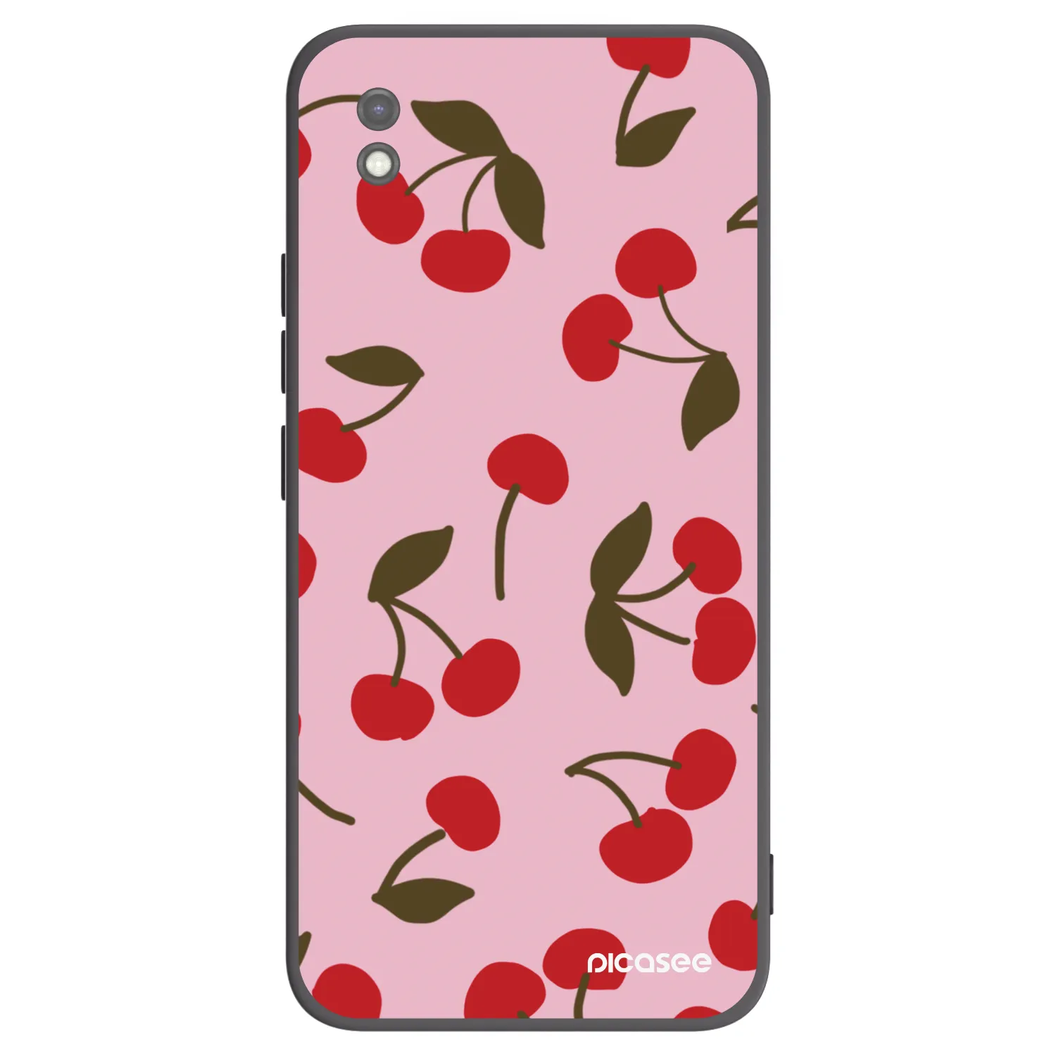 Picasee silikonski črni ovitek za Xiaomi Redmi 9AT - Cherry