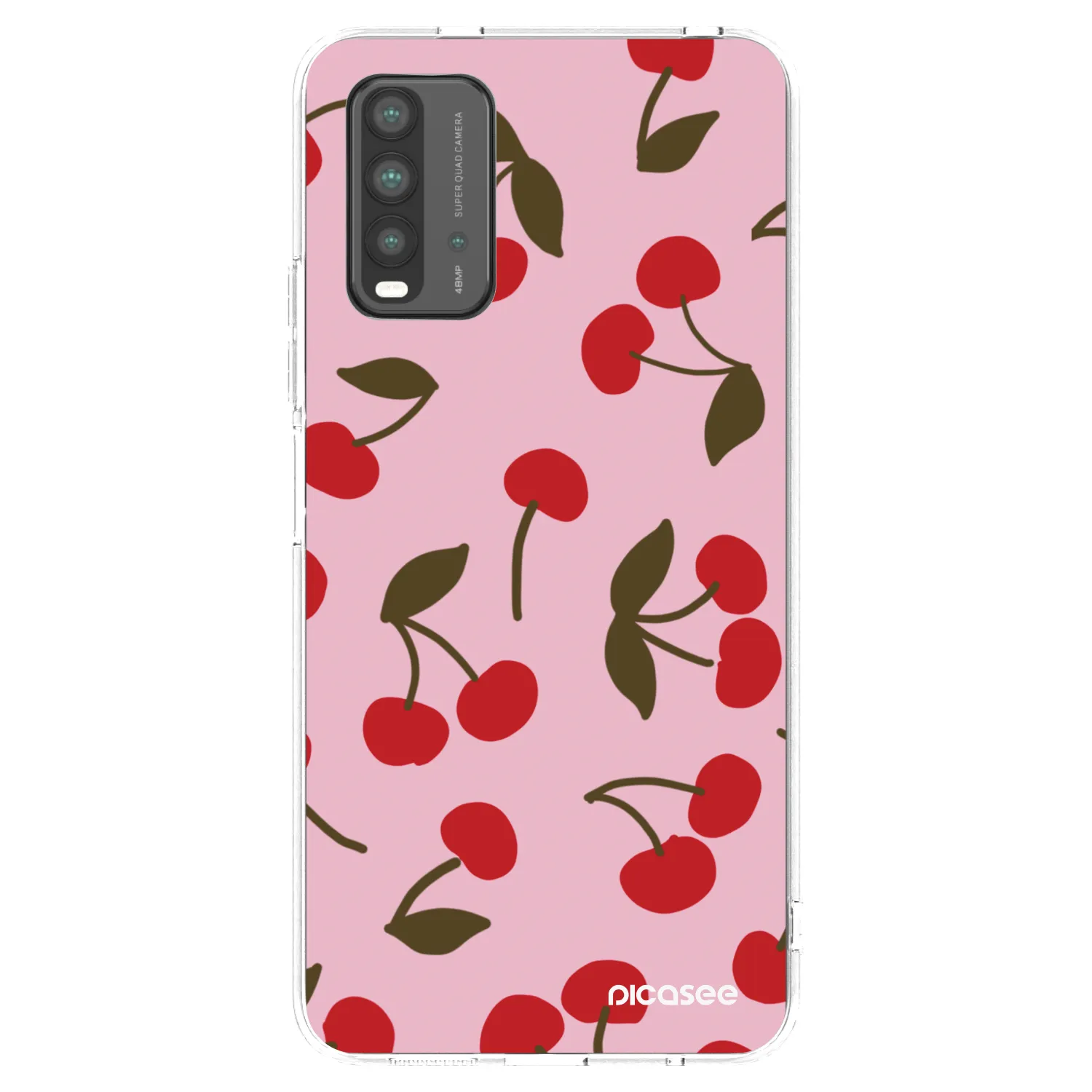 Picasee silikonski črni ovitek za Xiaomi Redmi 9T - Cherry