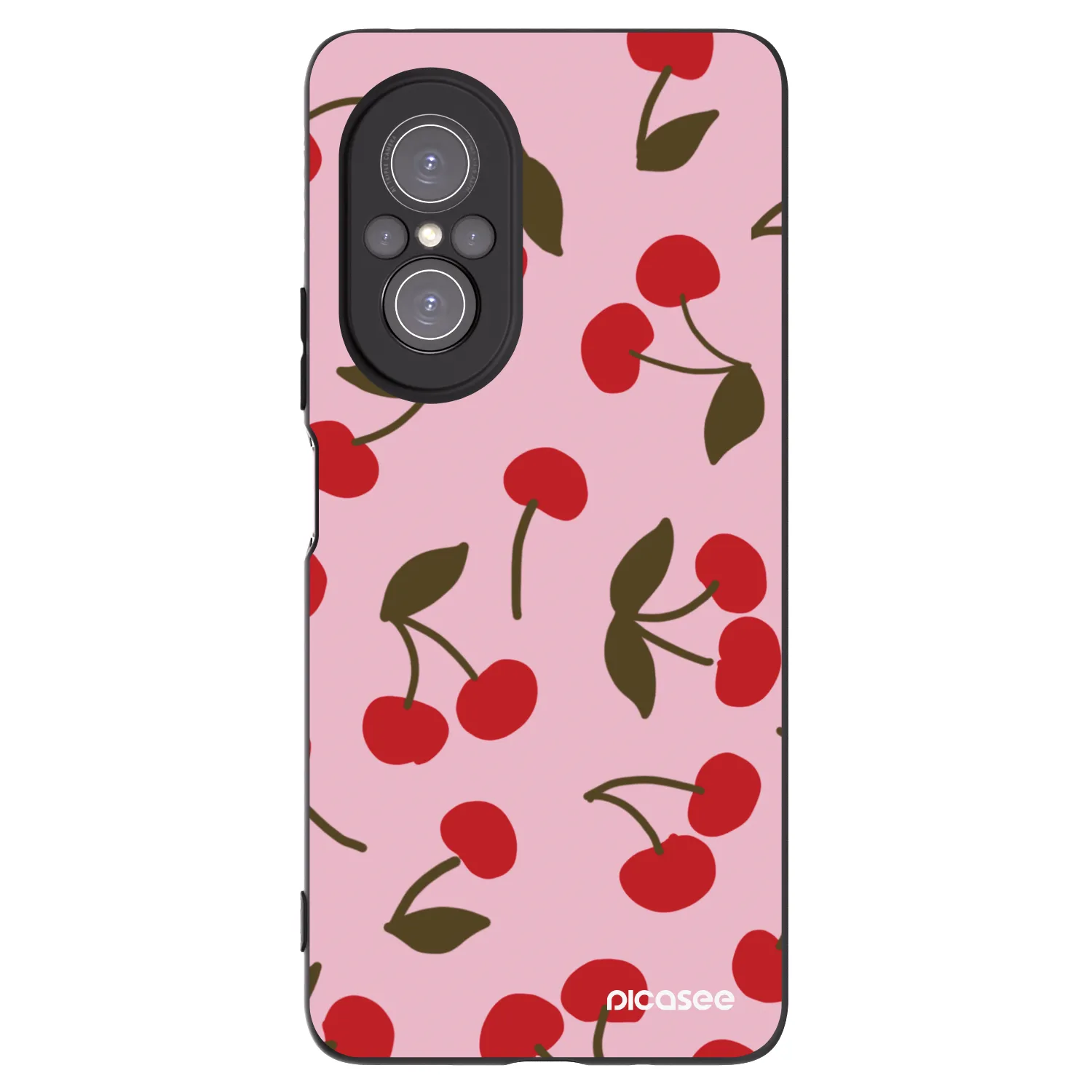 Picasee silikonski črni ovitek za Huawei Nova 9 SE - Cherry