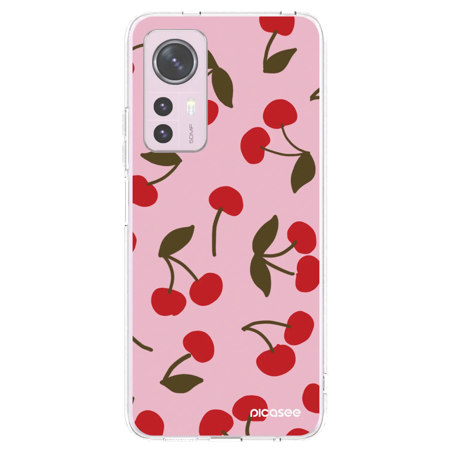 Picasee silikonski prozorni ovitek za Xiaomi 12 - Cherry