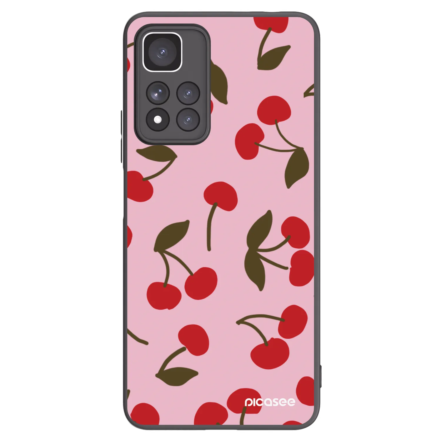 Picasee silikonski črni ovitek za Xiaomi Redmi Note 11 Pro+ 5G - Cherry