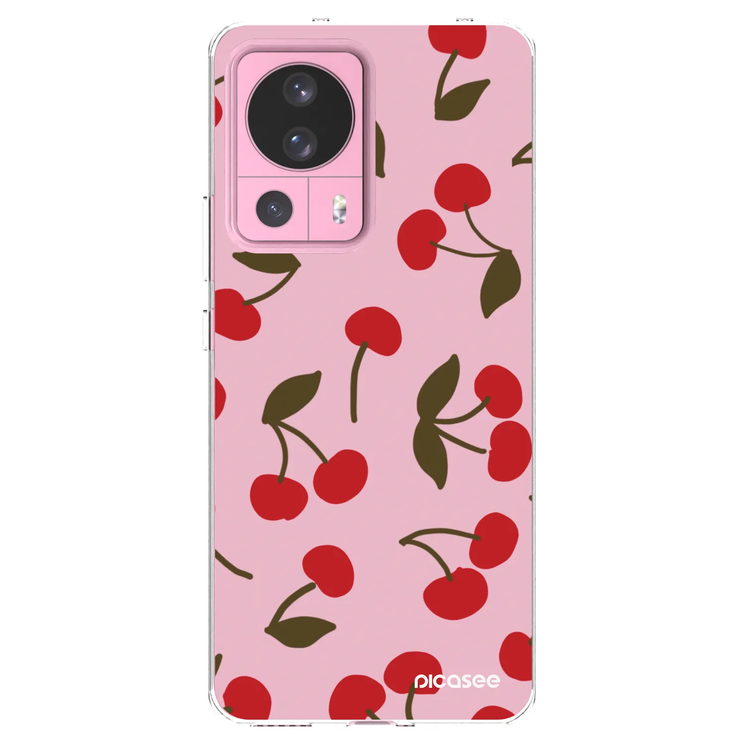 Picasee silikonski prozorni ovitek za Xiaomi 13 Lite - Cherry