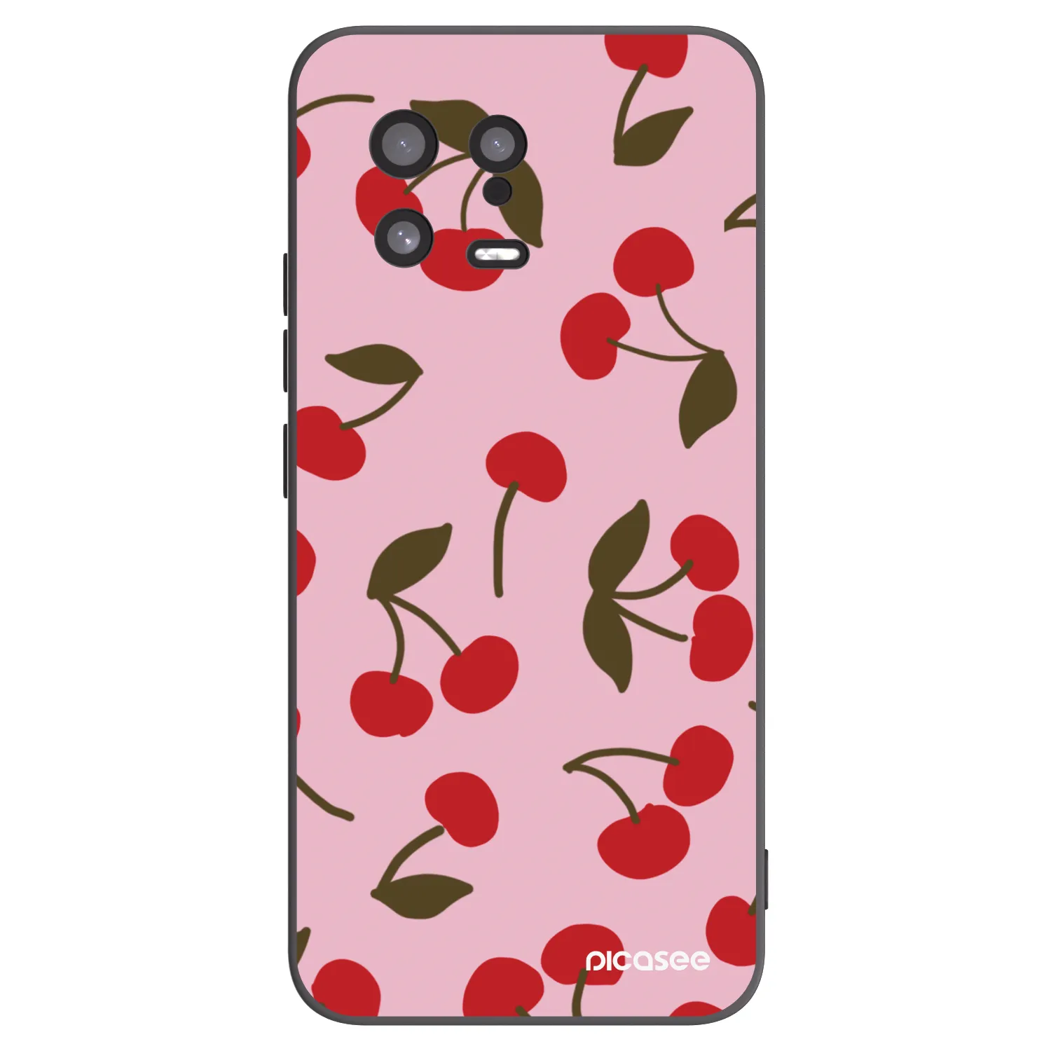 Picasee silikonski črni ovitek za Xiaomi 13 - Cherry