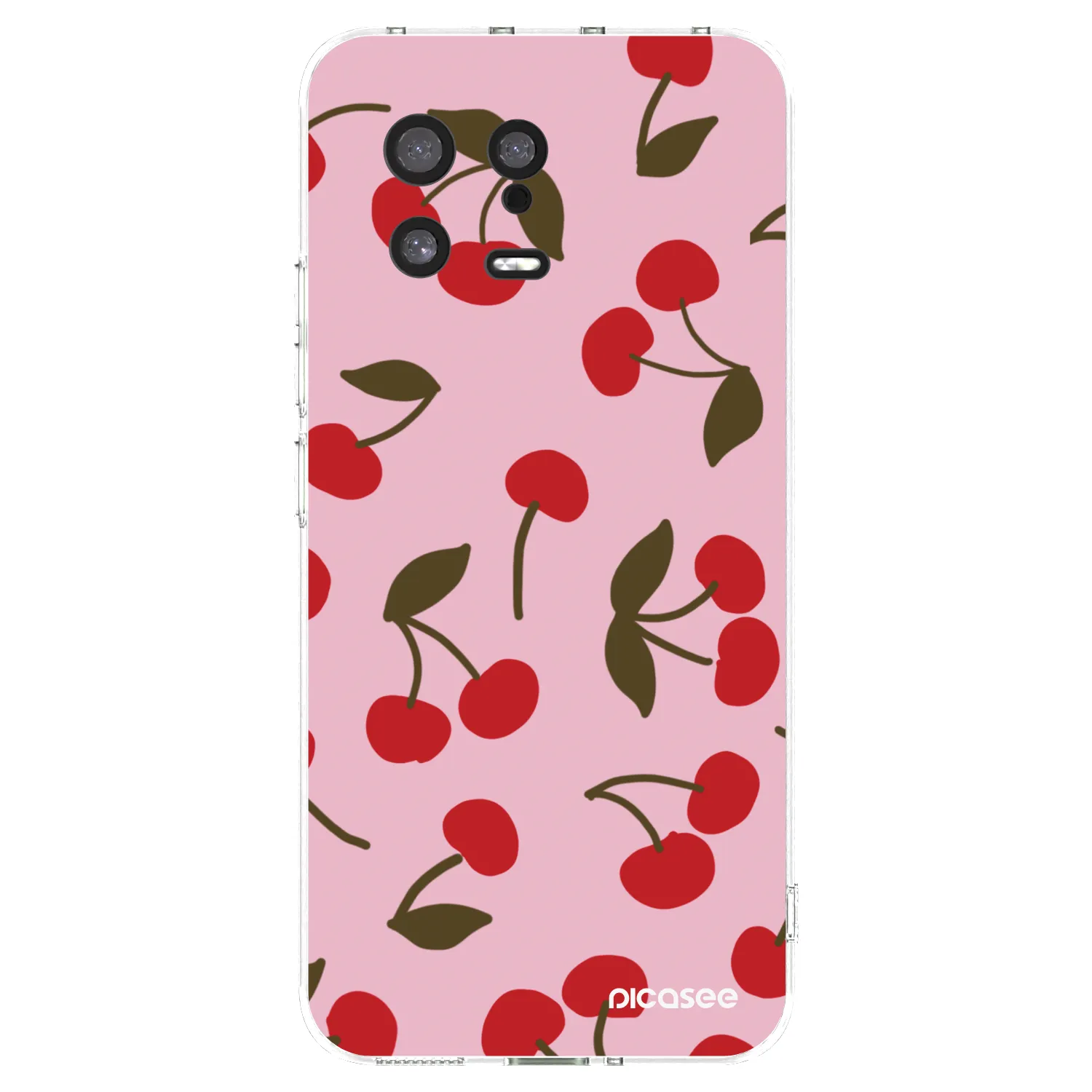 Picasee silikonski prozorni ovitek za Xiaomi 13 - Cherry