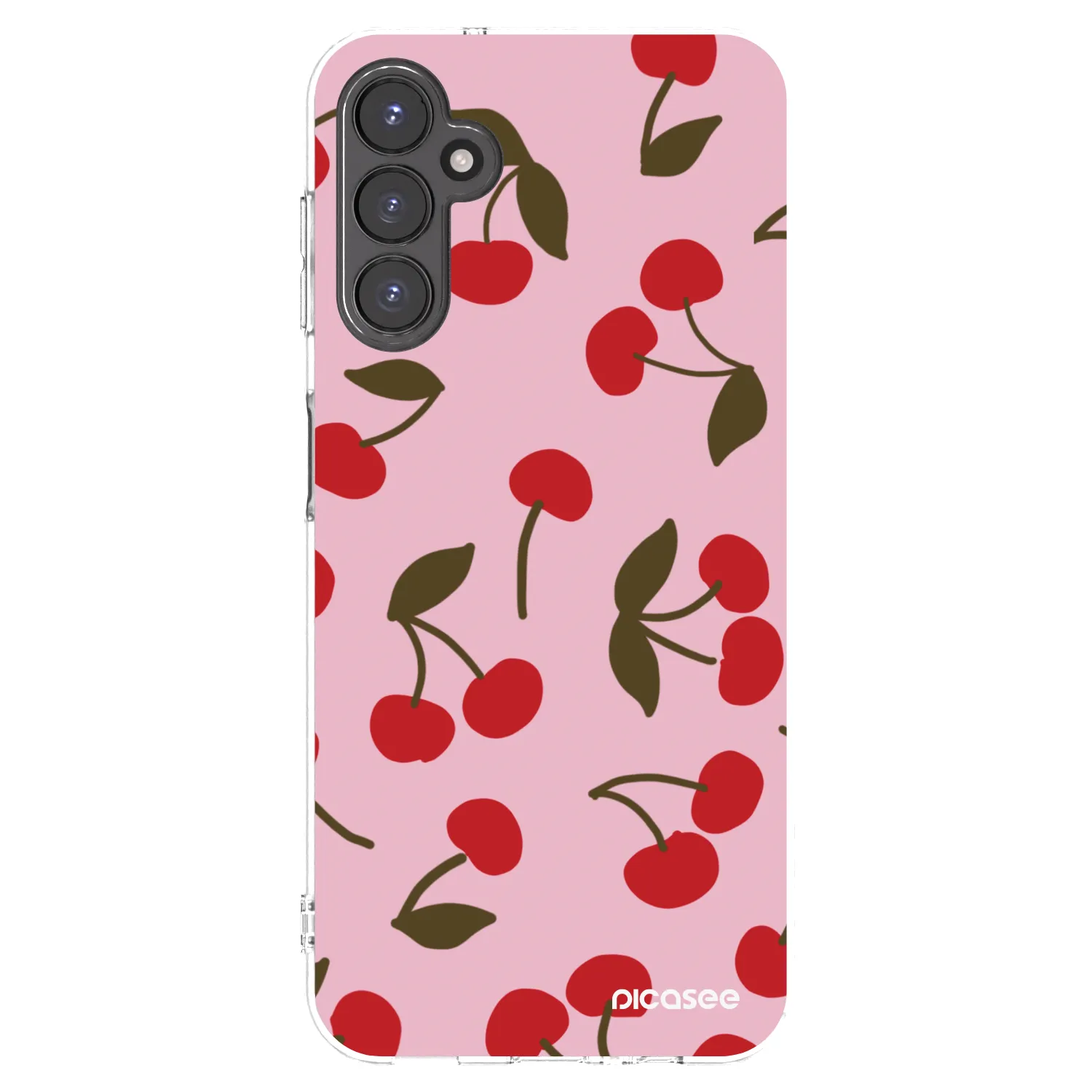 Picasee silikonski prozorni ovitek za Samsung Galaxy A14 5G A146P - Cherry