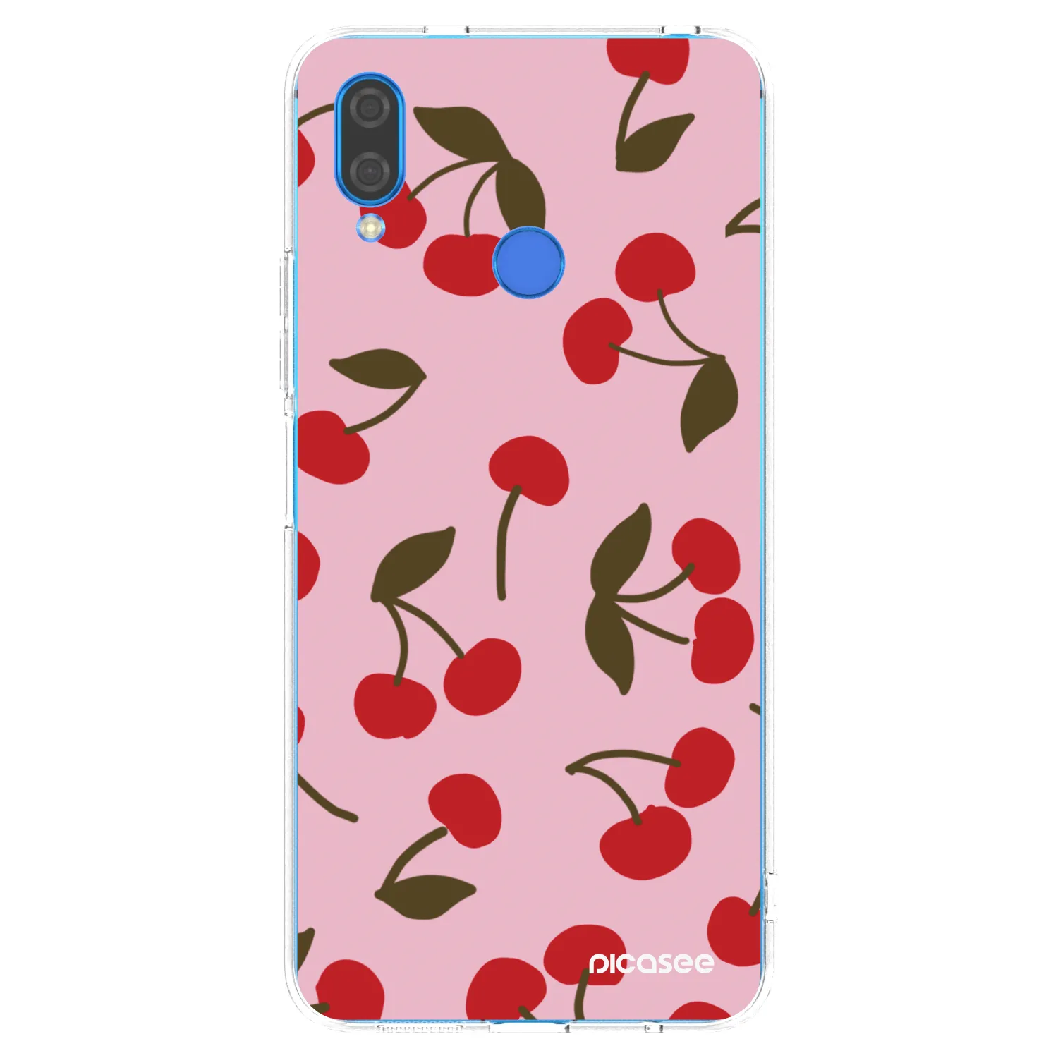 Picasee silikonski prozorni ovitek za Huawei Nova 3 - Cherry