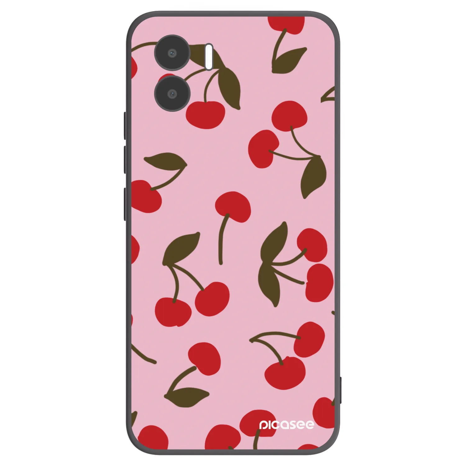 Picasee silikonski črni ovitek za Xiaomi Redmi A2 - Cherry
