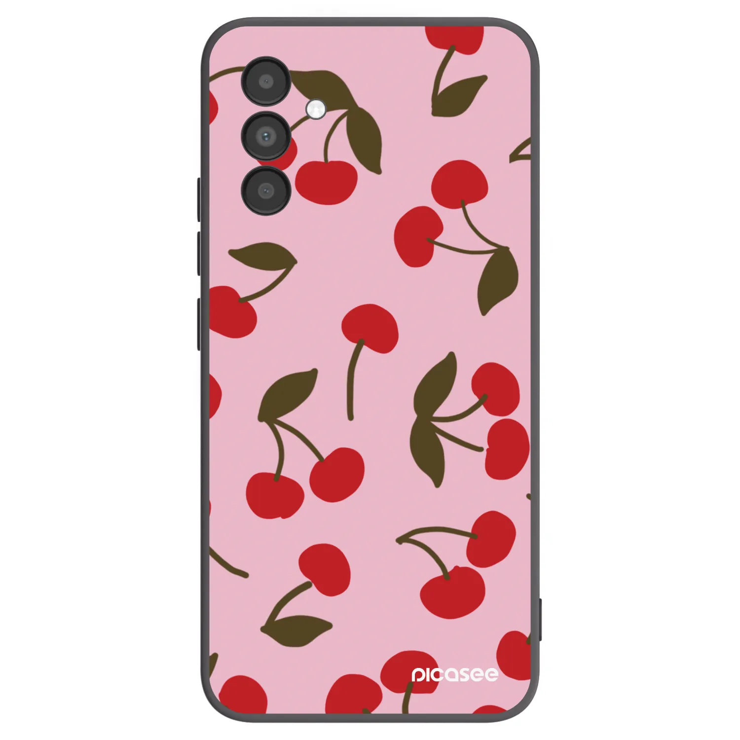 Picasee silikonski črni ovitek za Samsung Galaxy A04s A047F - Cherry