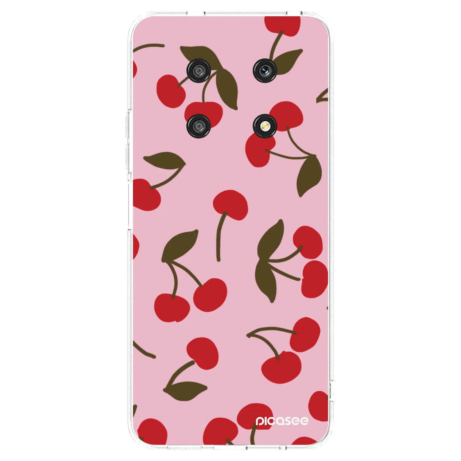 Picasee silikonski prozorni ovitek za Honor Magic4 Lite 5G - Cherry