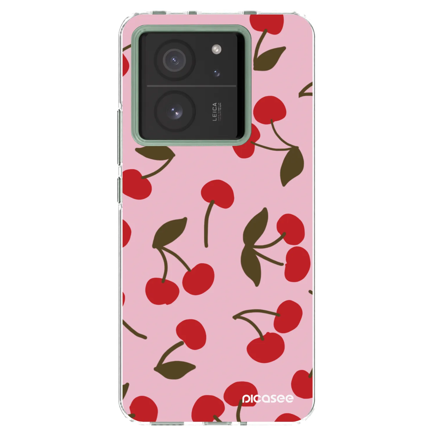 Picasee silikonski prozorni ovitek za Xiaomi 13T Pro - Cherry