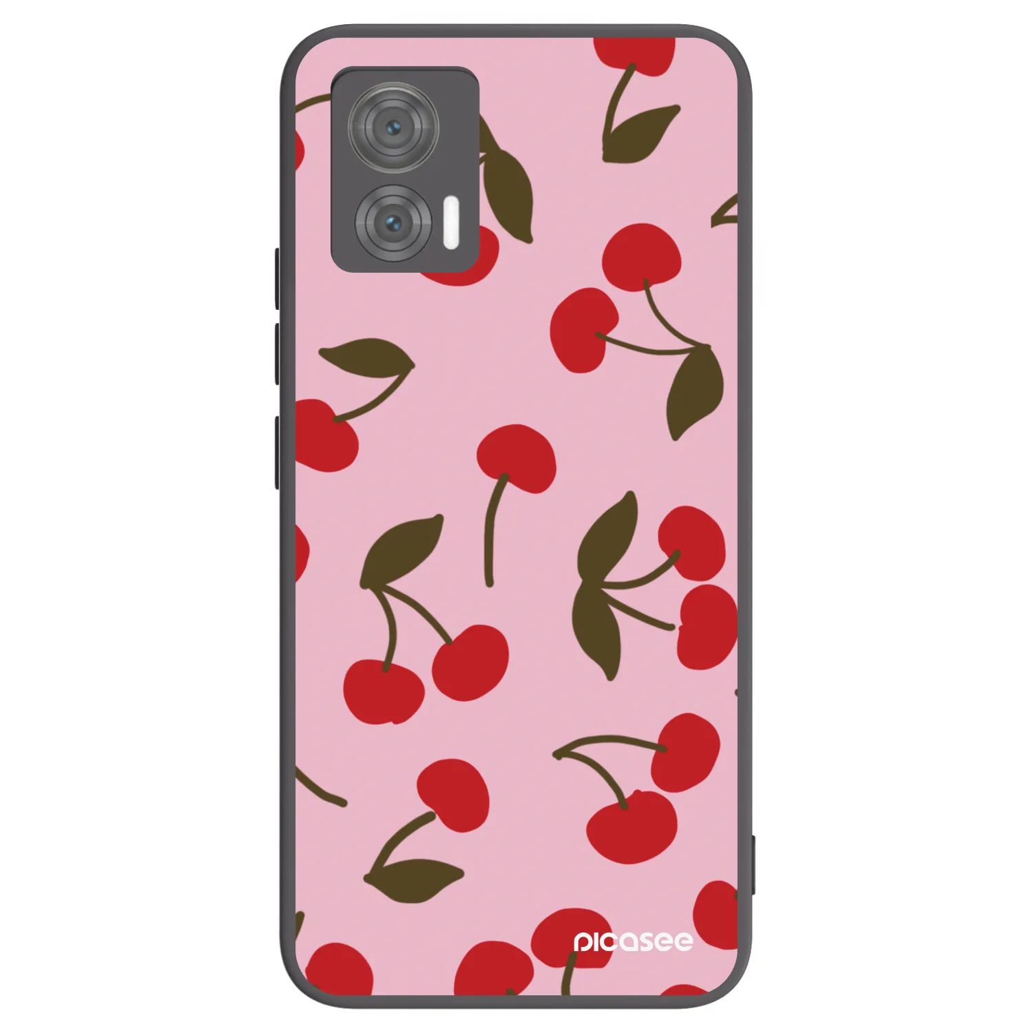 Picasee silikonski črni ovitek za Motorola Edge 30 Neo - Cherry