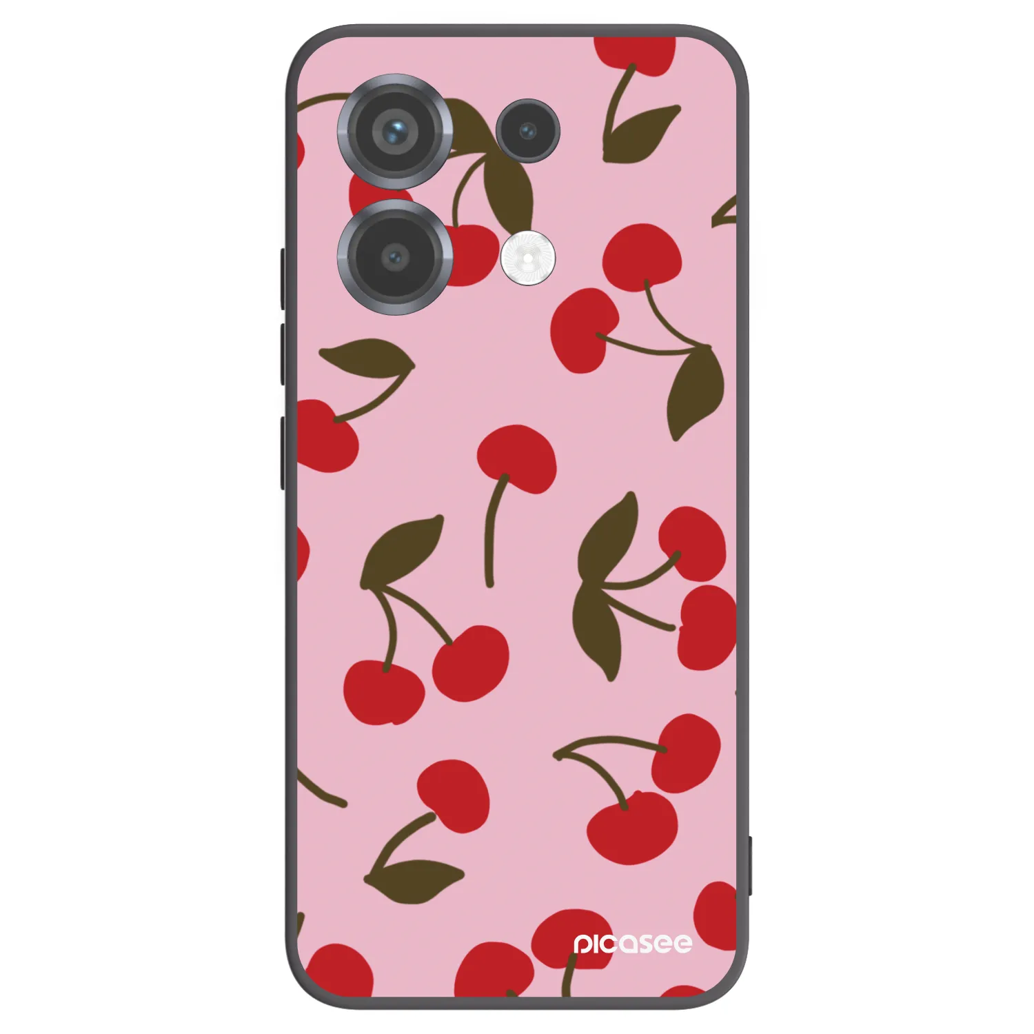 Picasee silikonski črni ovitek za Xiaomi Poco X6 - Cherry