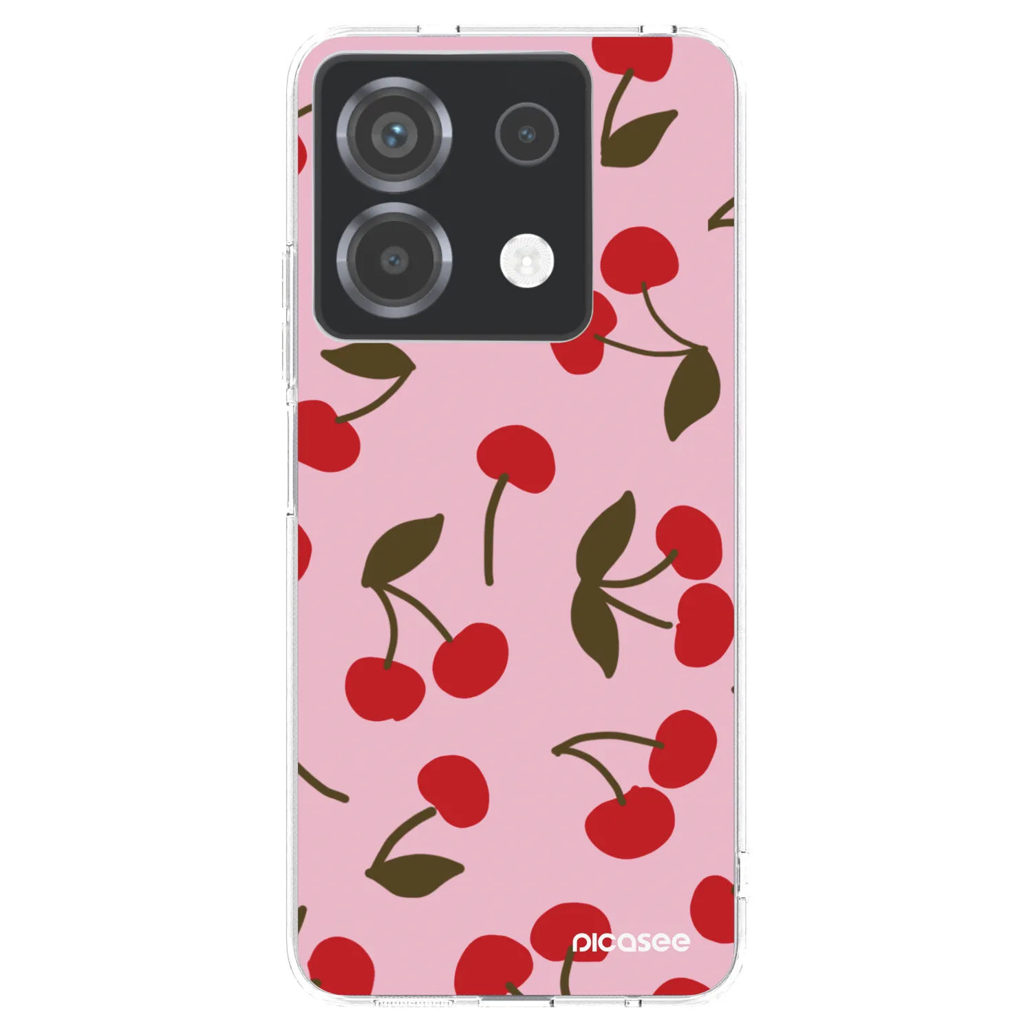 Picasee silikonski prozorni ovitek za Xiaomi Poco X6 - Cherry