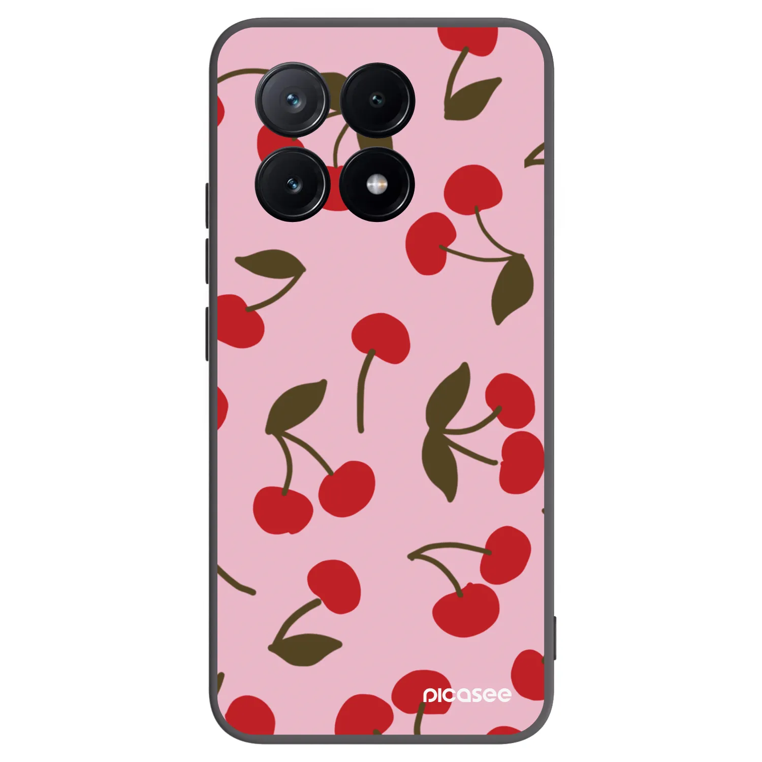 Picasee silikonski črni ovitek za Xiaomi Poco X6 Pro - Cherry