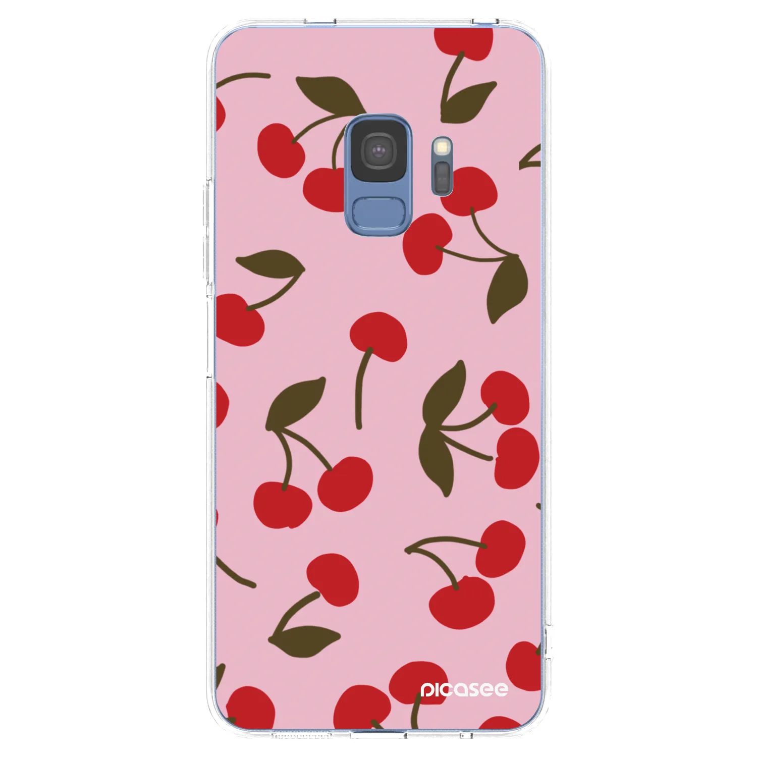 Picasee silikonski prozorni ovitek za Samsung Galaxy S9 G960F - Cherry