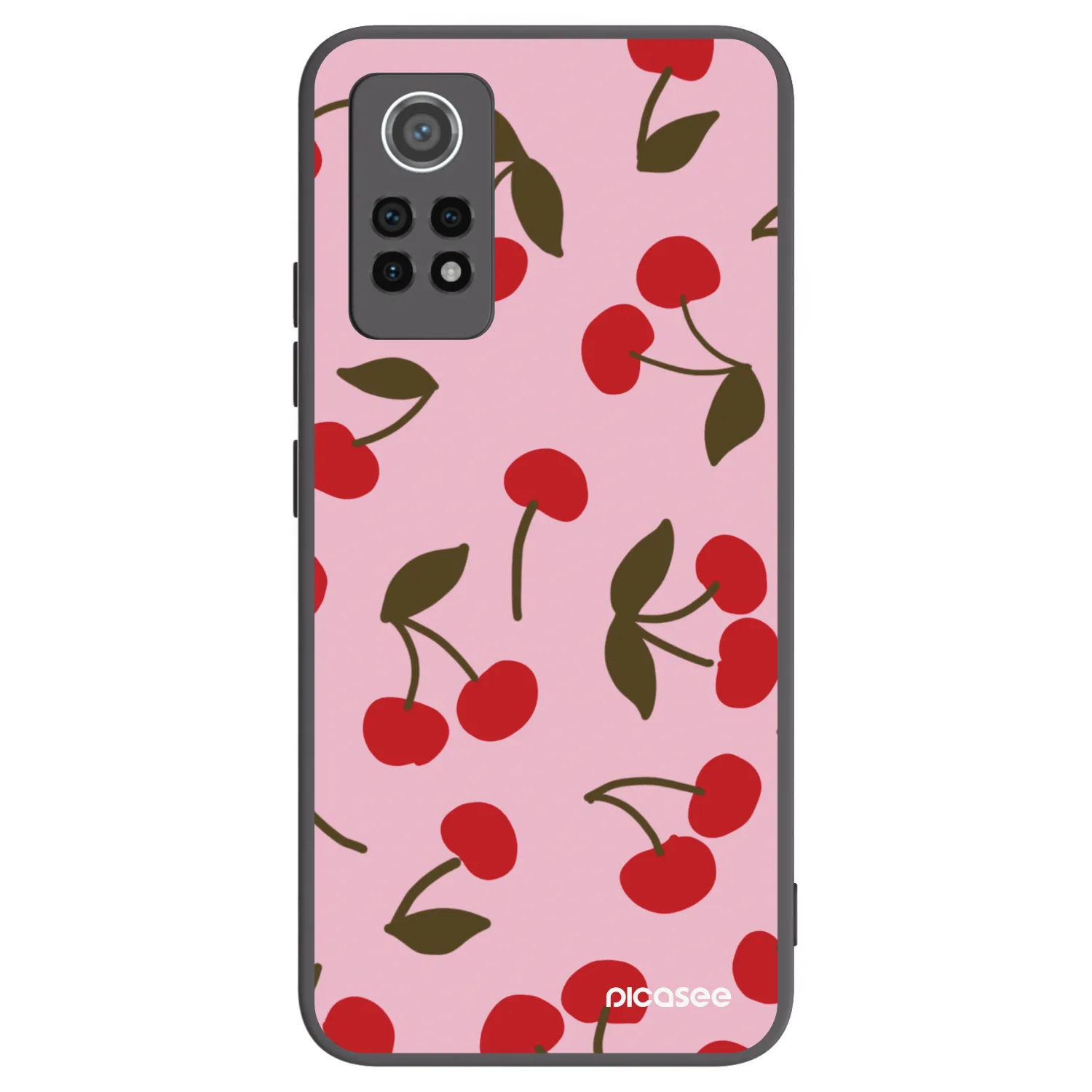 Picasee silikonski črni ovitek za Xiaomi Redmi Note 12 Pro 4G - Cherry