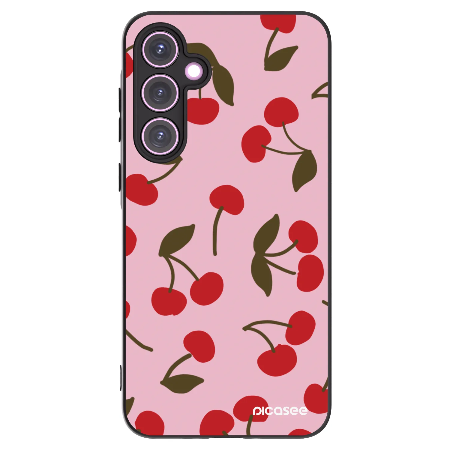 Picasee silikonski črni ovitek za Samsung Galaxy A35 5G A356B - Cherry