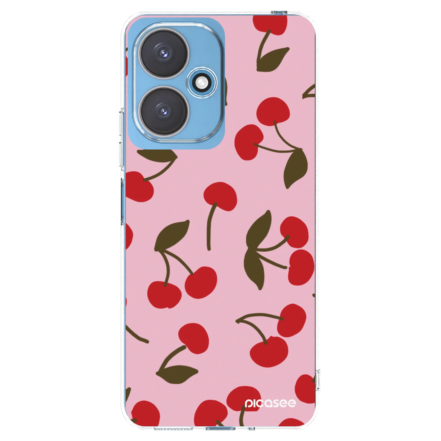 Picasee silikonski prozorni ovitek za Xiaomi Redmi 13C 5G - Cherry