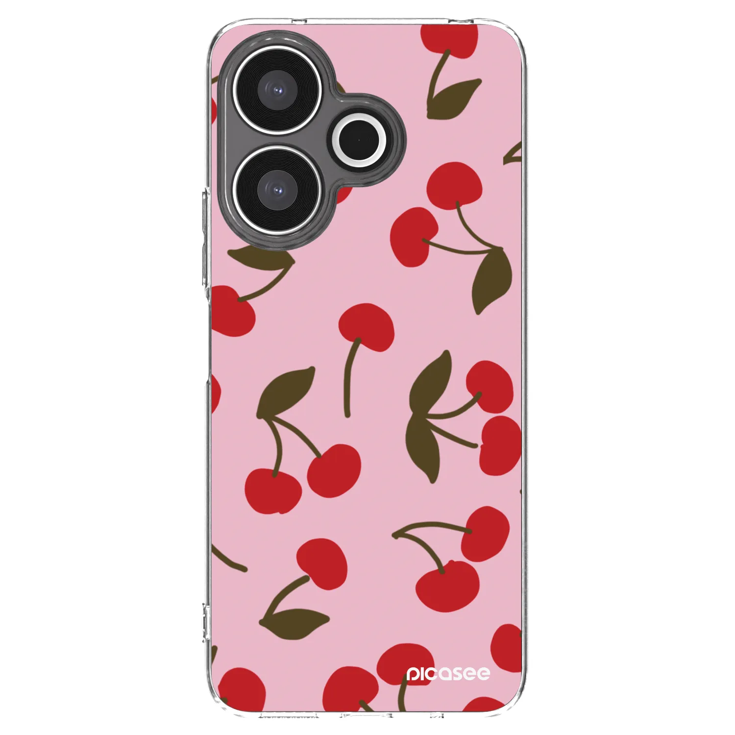 Picasee silikonski prozorni ovitek za Xiaomi Redmi 13 4G - Cherry