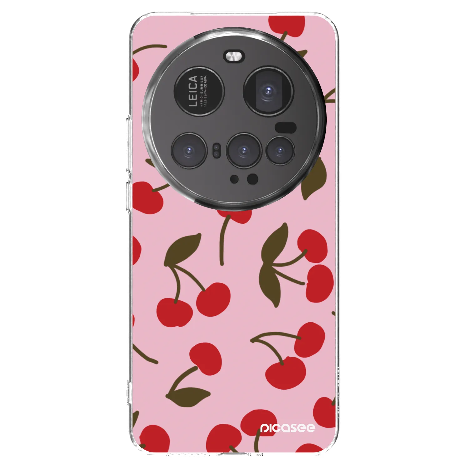 Picasee silikonski prozorni ovitek za Xiaomi 15 Ultra - Cherry