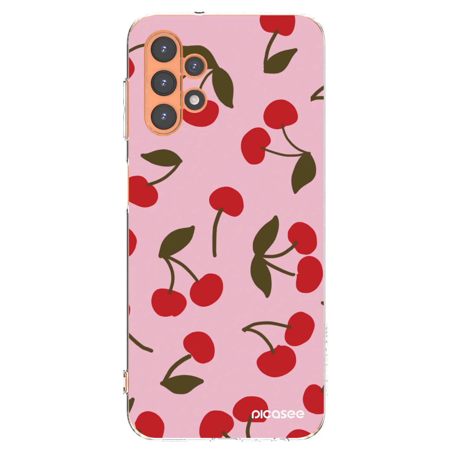 Picasee silikonski prozorni ovitek za Samsung Galaxy A13 5G - Cherry