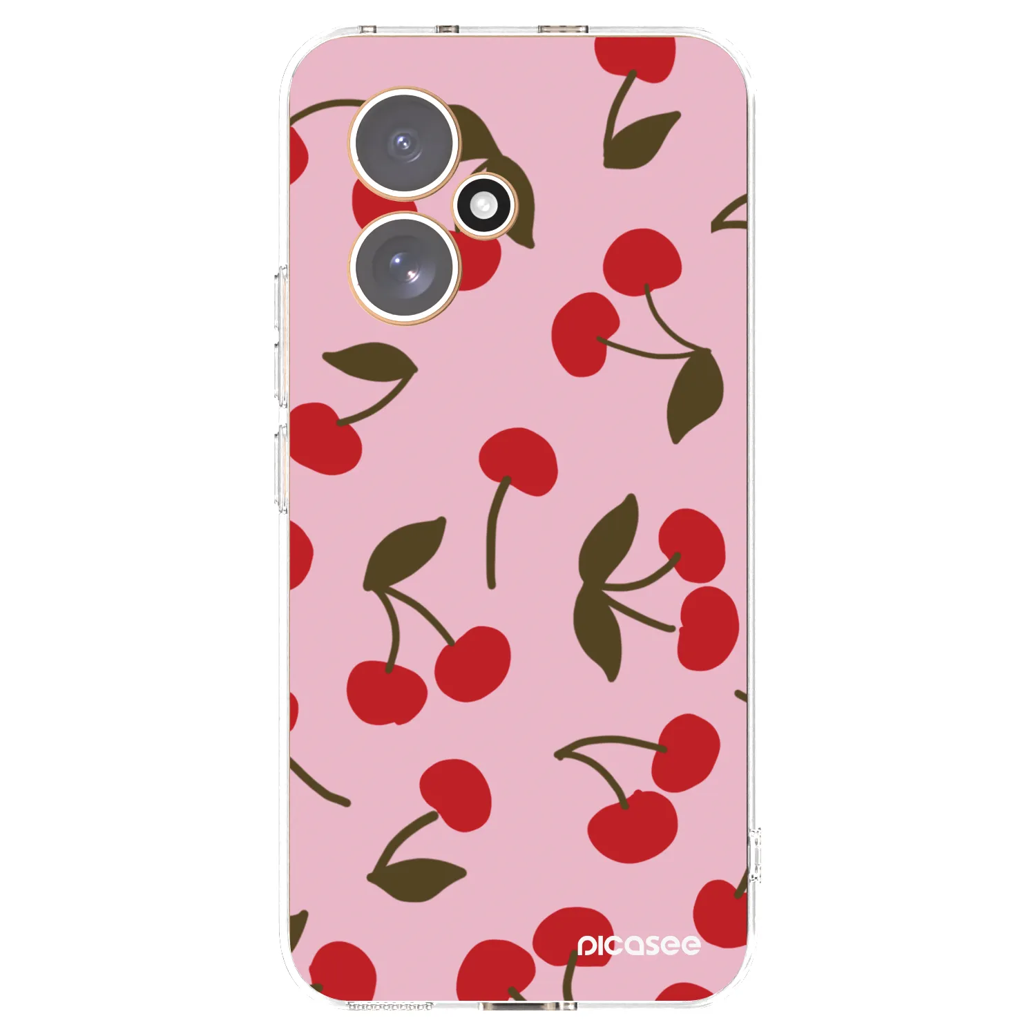 Picasee silikonski prozorni ovitek za Honor 400 5G - Cherry