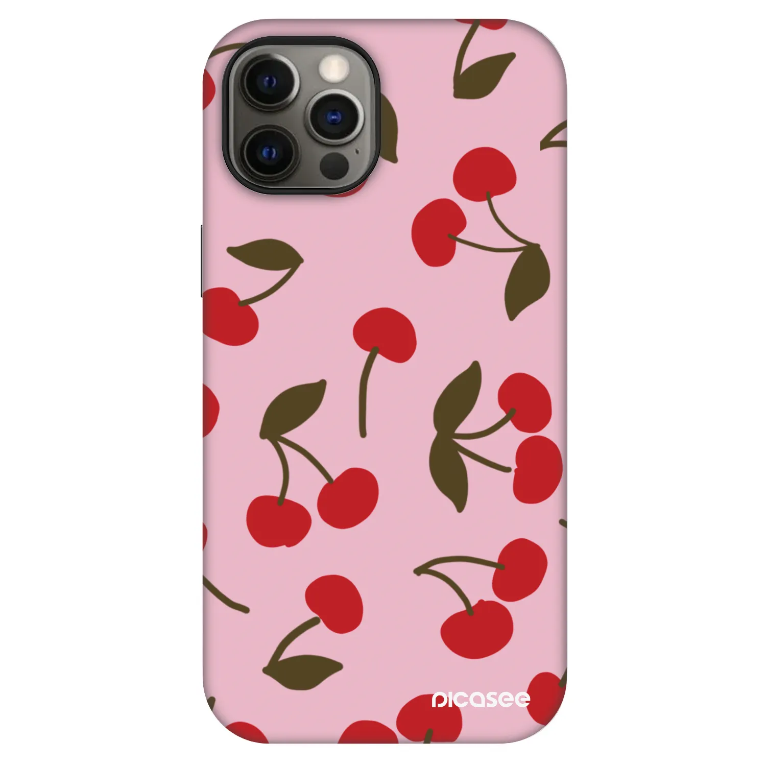 Picasee Fashion Case MagSafe za Apple iPhone 12 - Cherry