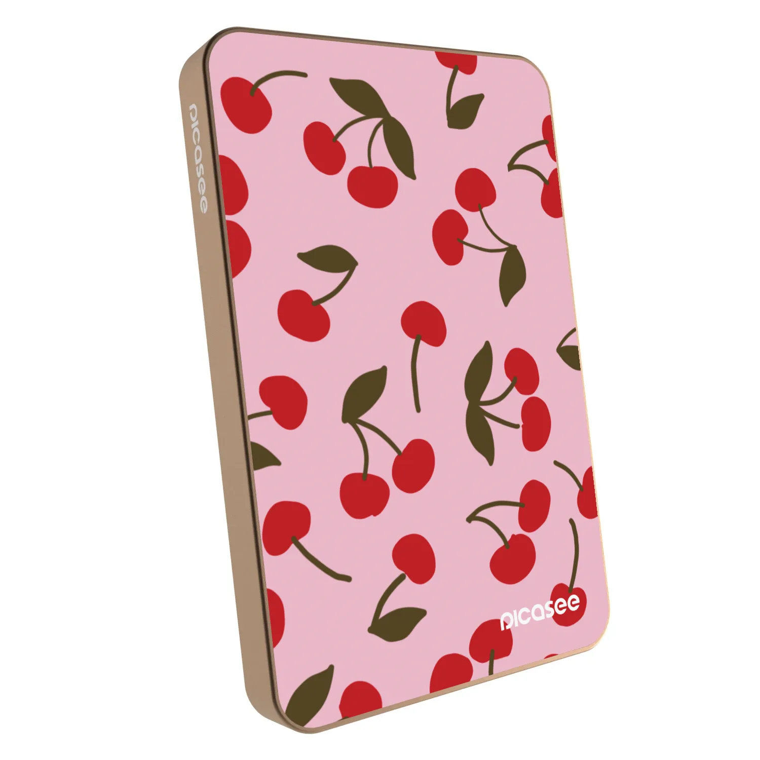 Picasee Prenosna baterija z MagSafe 5 000 mAh Zlati - Cherry