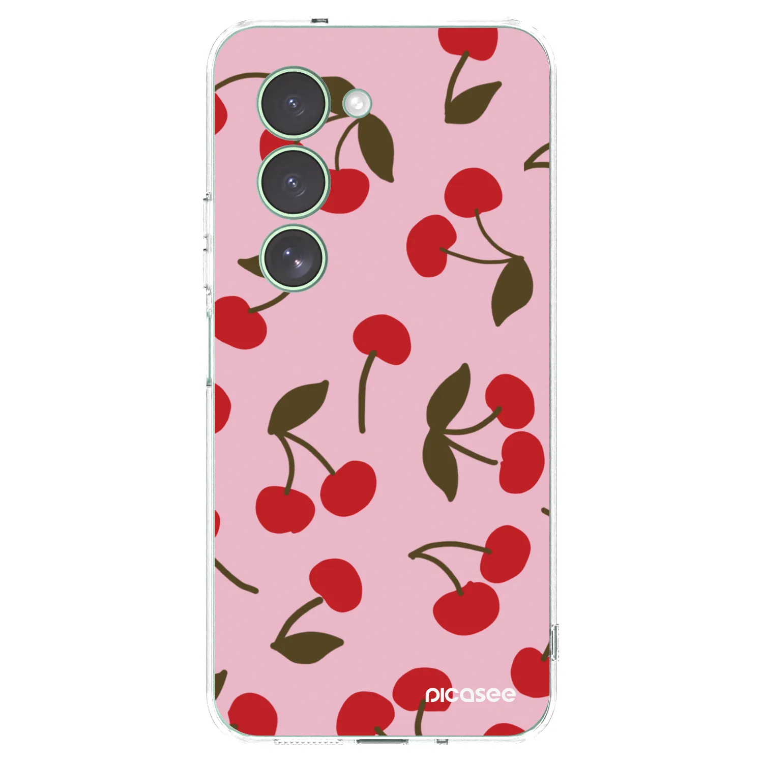 Picasee silikonski prozorni ovitek za Xiaomi Redmi 15 5G - Cherry