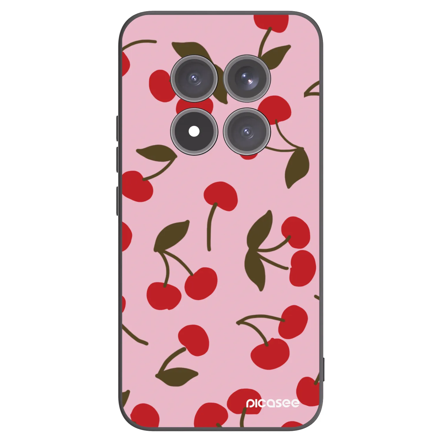 Picasee silikonski črni ovitek za Xiaomi Redmi Note 15 Pro+ - Cherry