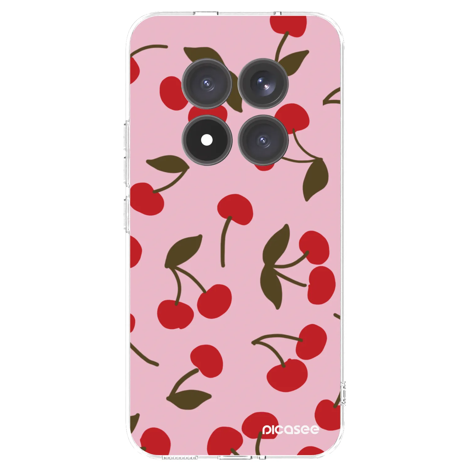Picasee silikonski prozorni ovitek za Xiaomi Redmi Note 15 Pro+ - Cherry