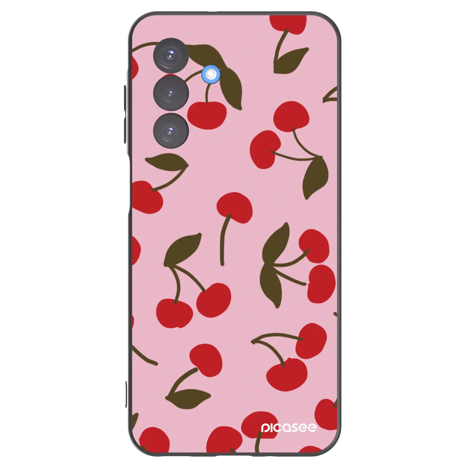 Picasee silikonski črni ovitek za Samsung Galaxy A17 5G - Cherry