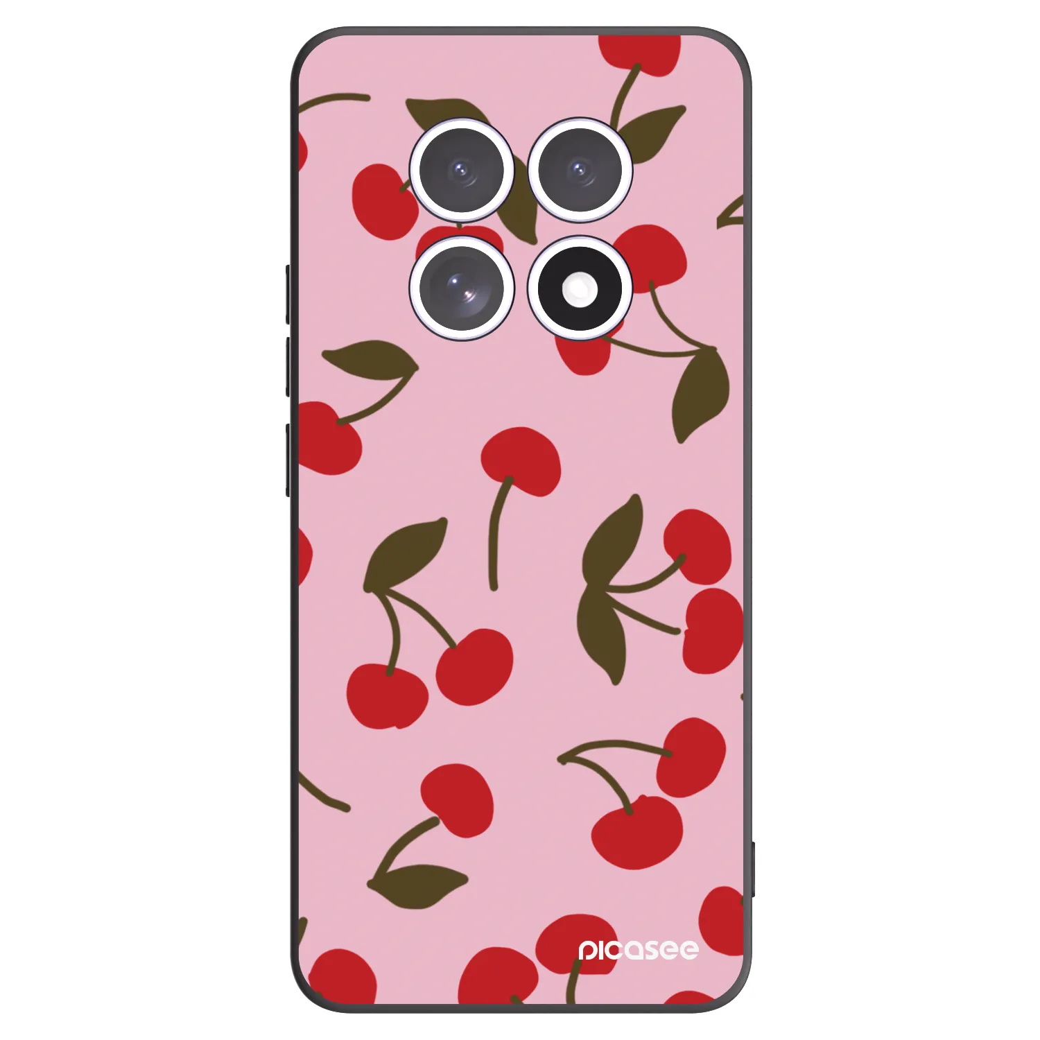 Picasee silikonski črni ovitek za Xiaomi Redmi Note 15 4G - Cherry
