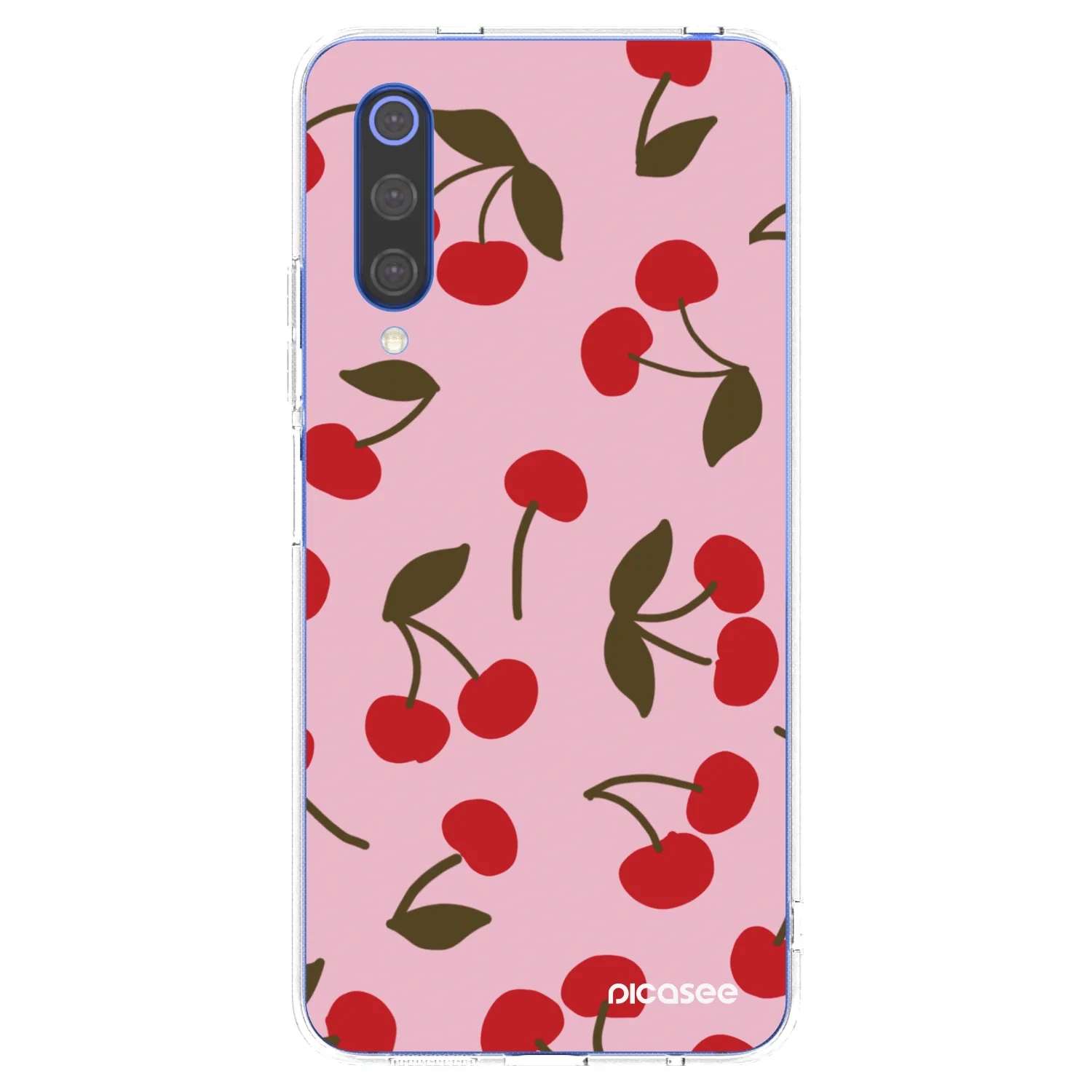 Picasee silikonski prozorni ovitek za Xiaomi Mi 9 SE - Cherry
