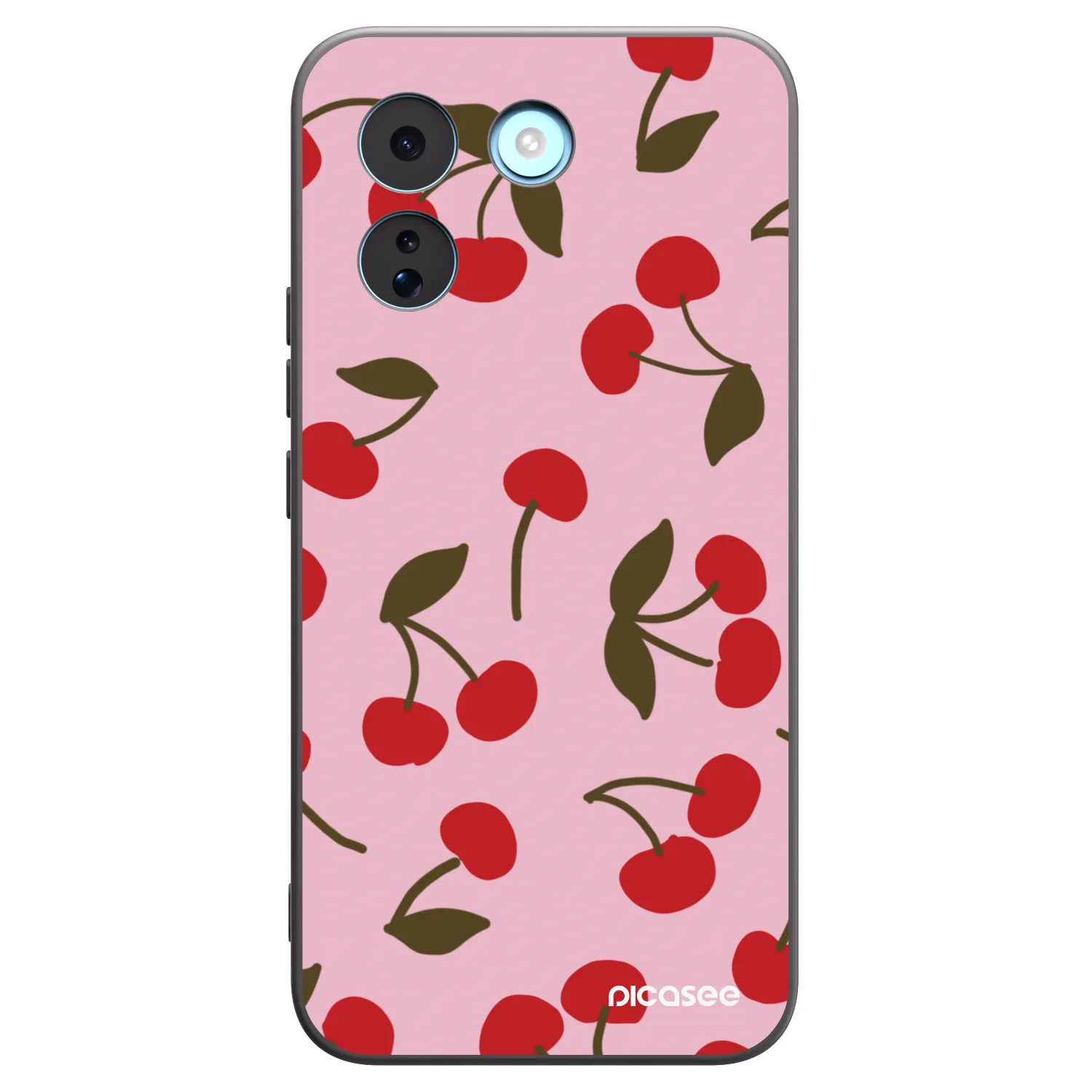 Picasee silikonski črni ovitek za Xiaomi Redmi Note 17 Pro MAX 5G - Cherry