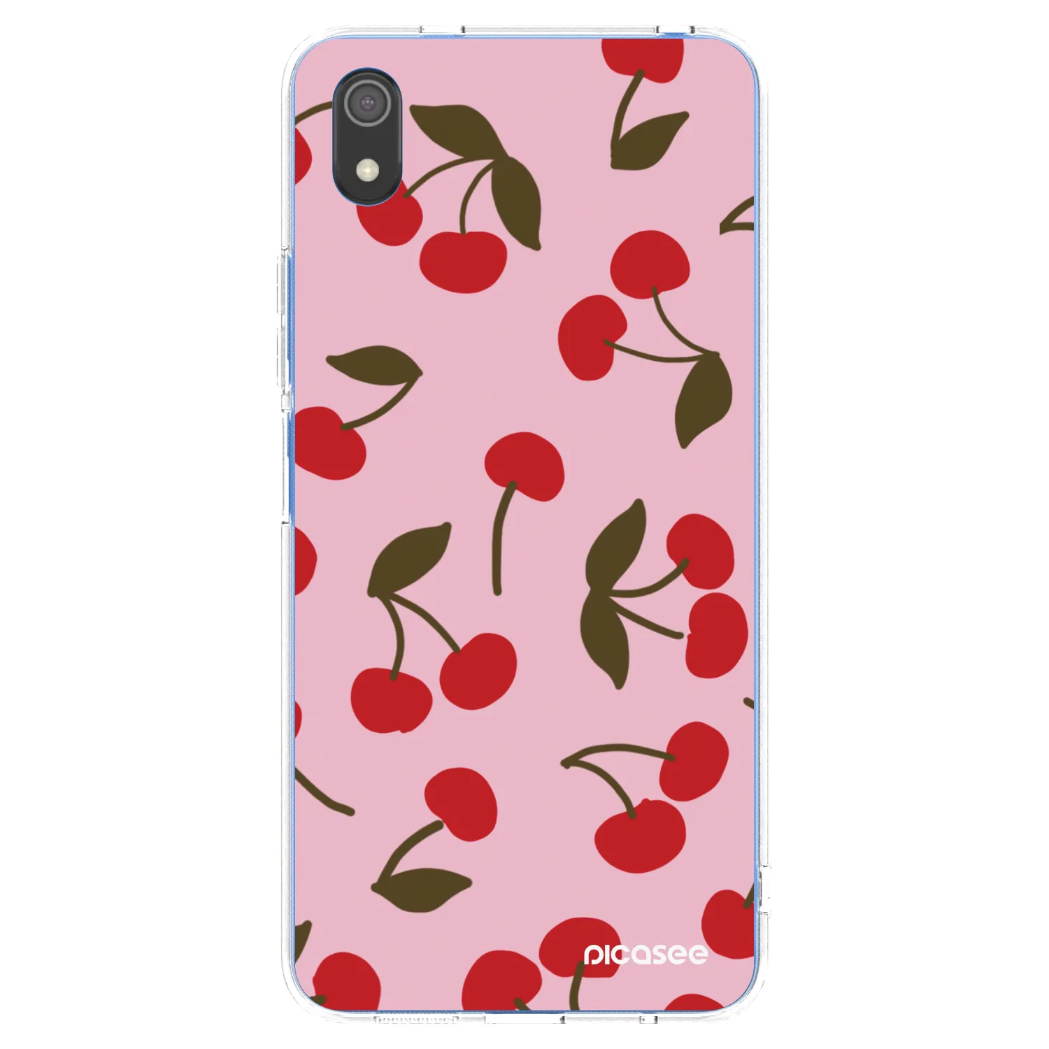 Picasee silikonski prozorni ovitek za Xiaomi Redmi 7A - Cherry