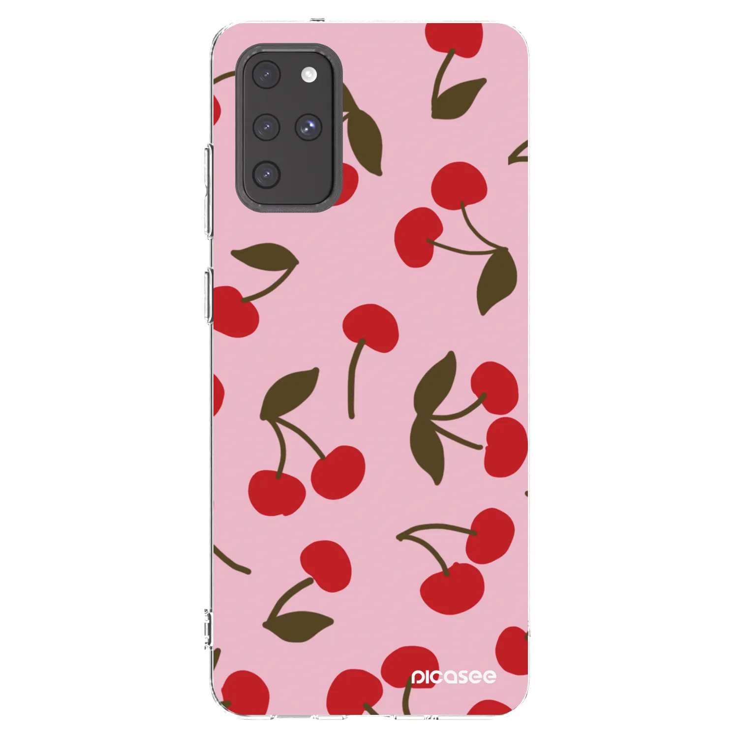 Picasee silikonski prozorni ovitek za Samsung Galaxy S20+ G985F - Cherry