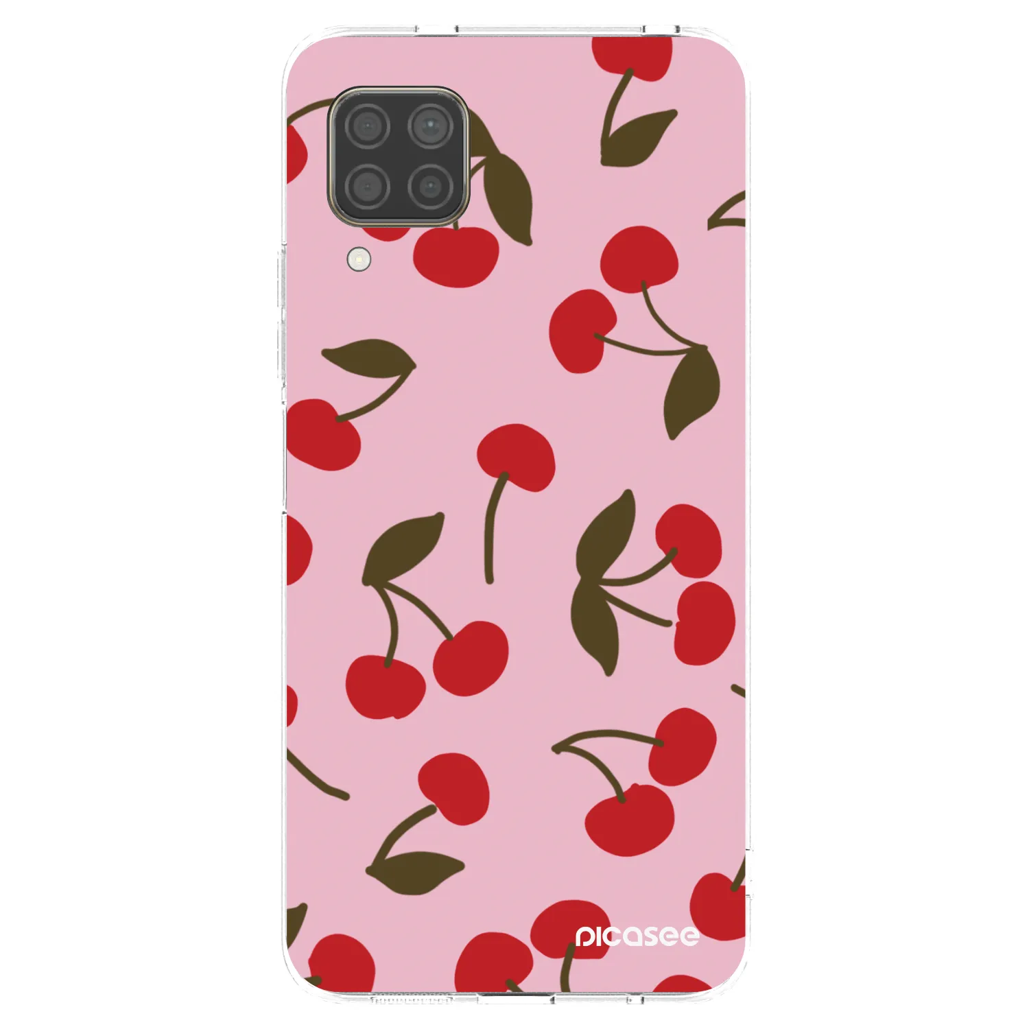 Picasee silikonski prozorni ovitek za Huawei P40 Lite - Cherry