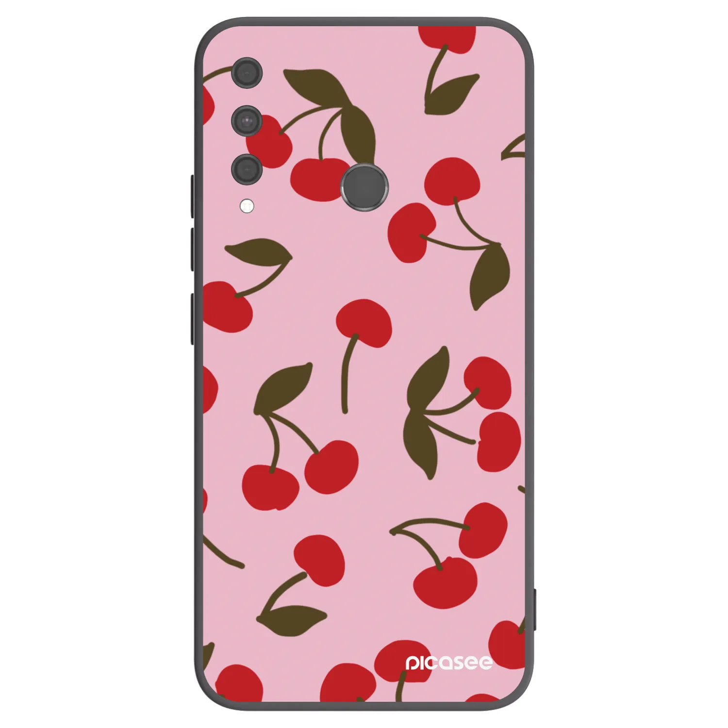 Picasee silikonski črni ovitek za Huawei P40 Lite E - Cherry